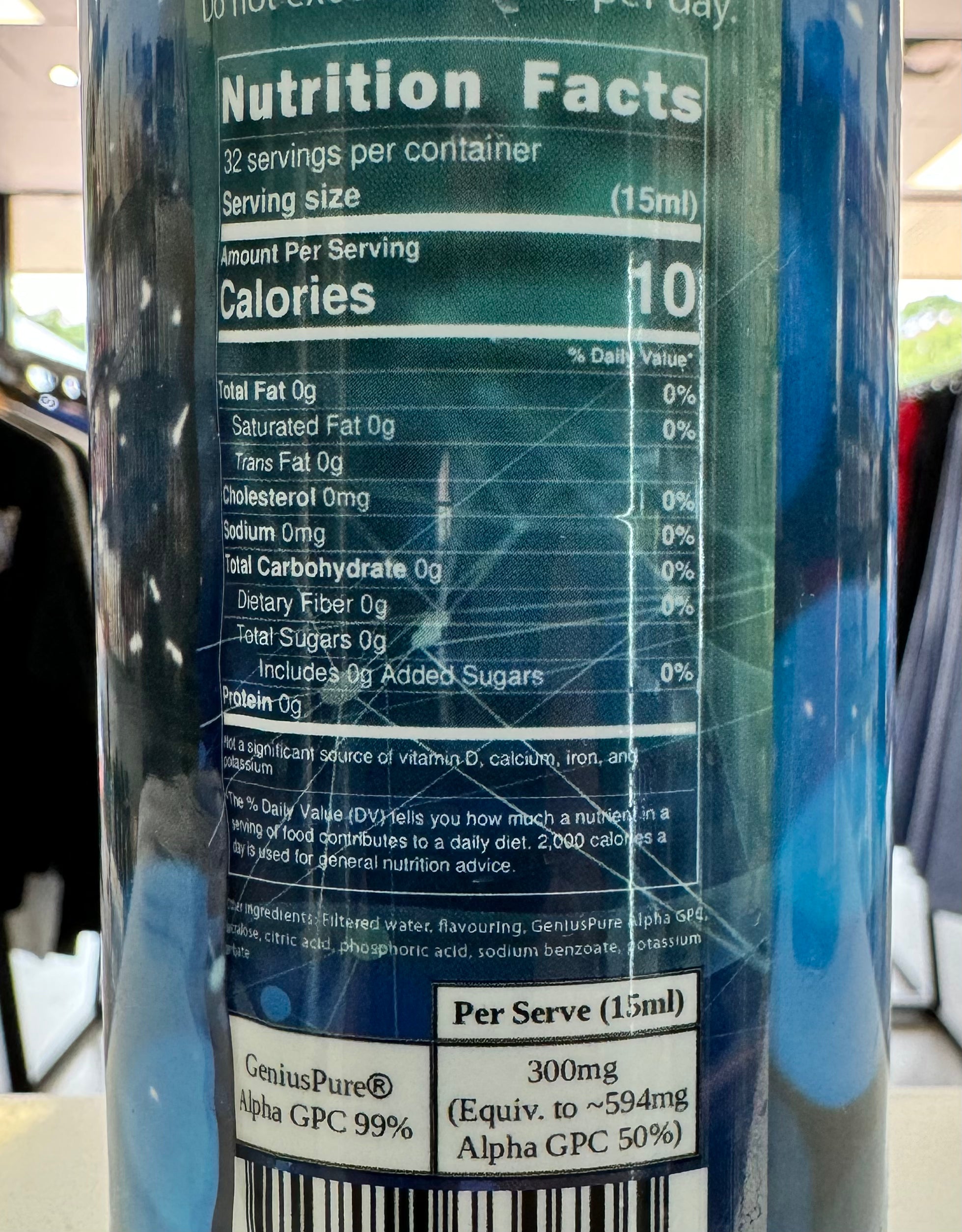 Alpha GPC Liquid with Genius Pure