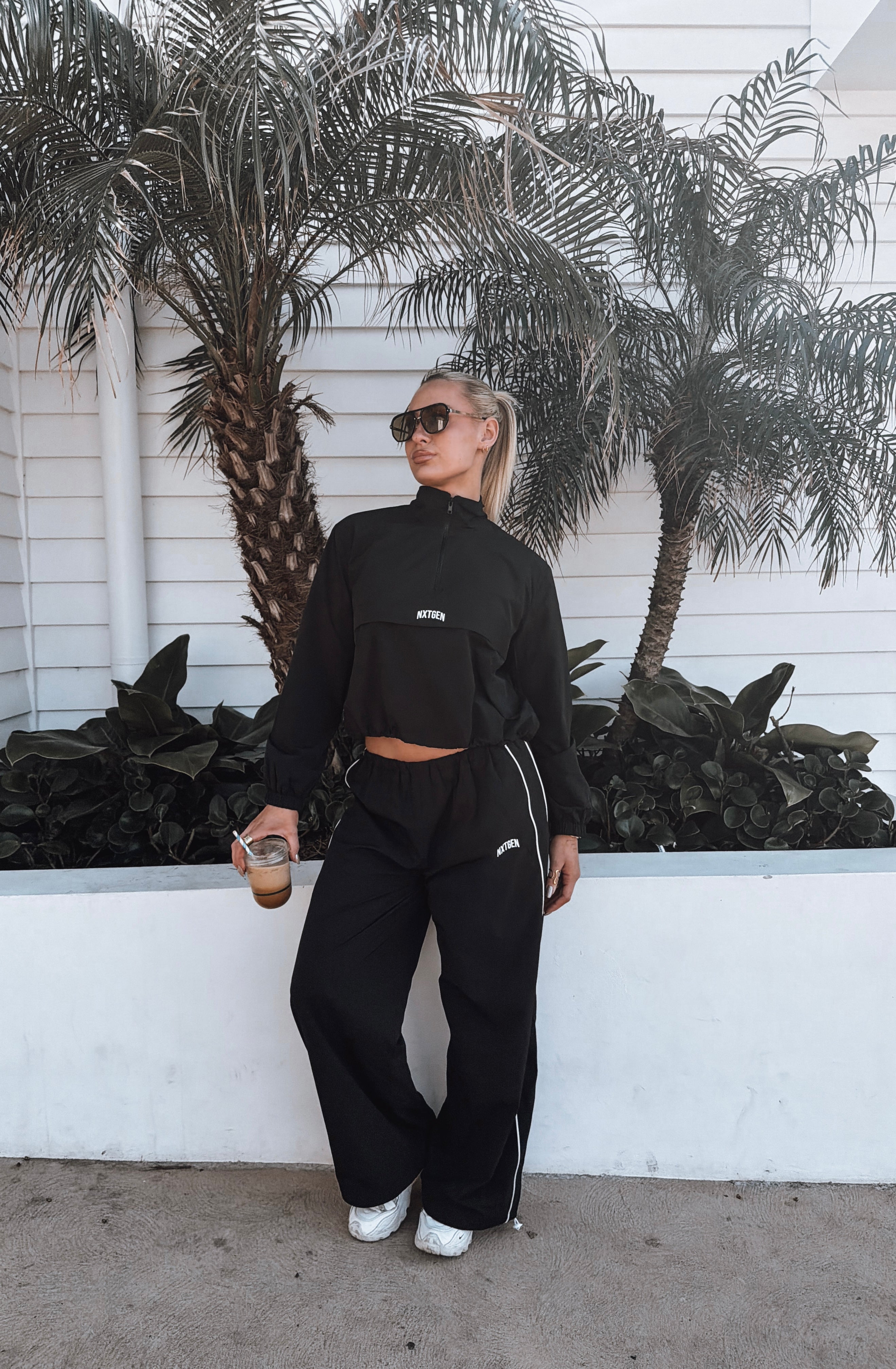 Womens Warm up Track Top