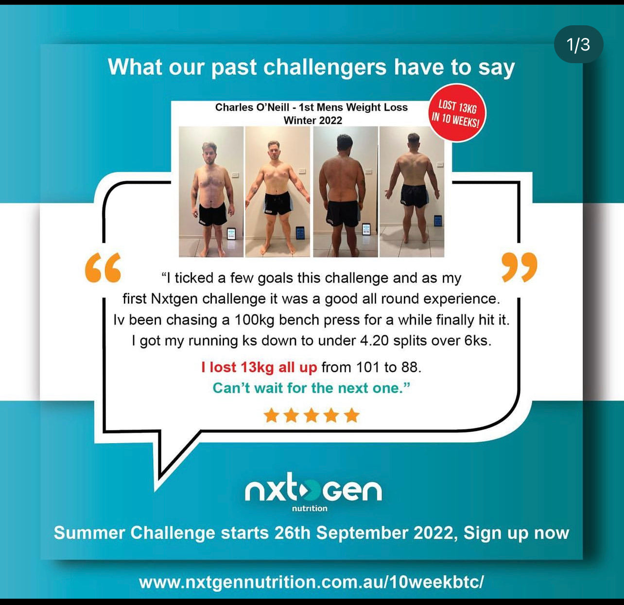 10 week challenge Summer 2025
