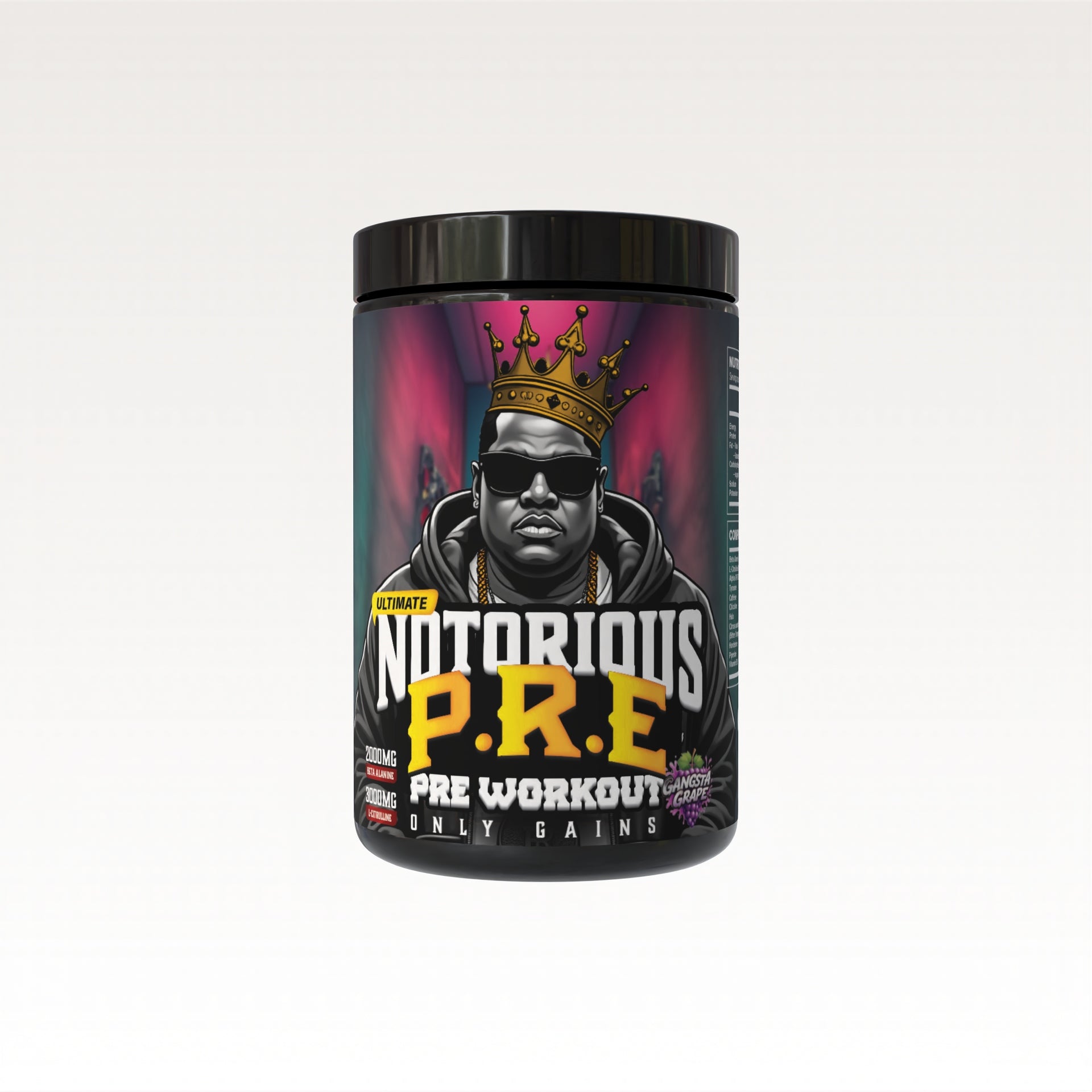 Notorious PRE high stim pre workout