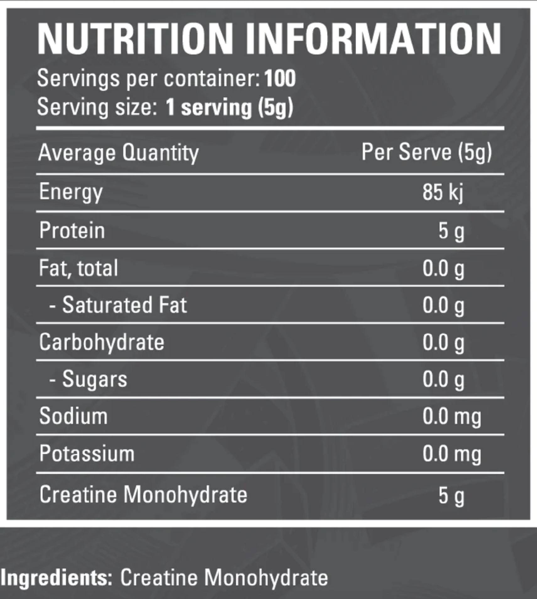 Legit Creatine Monohydrate