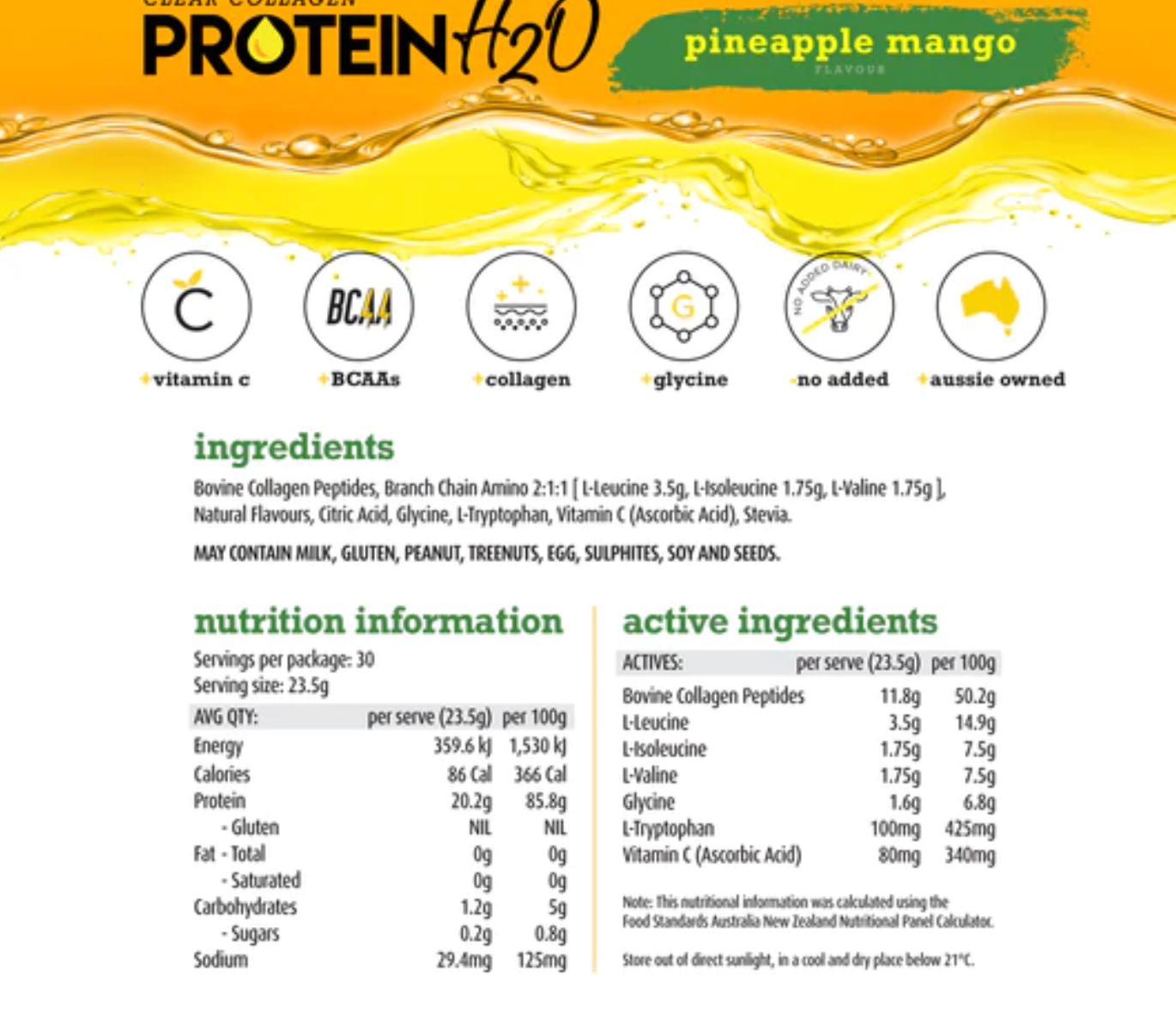 WhiteWolf Protein H2O