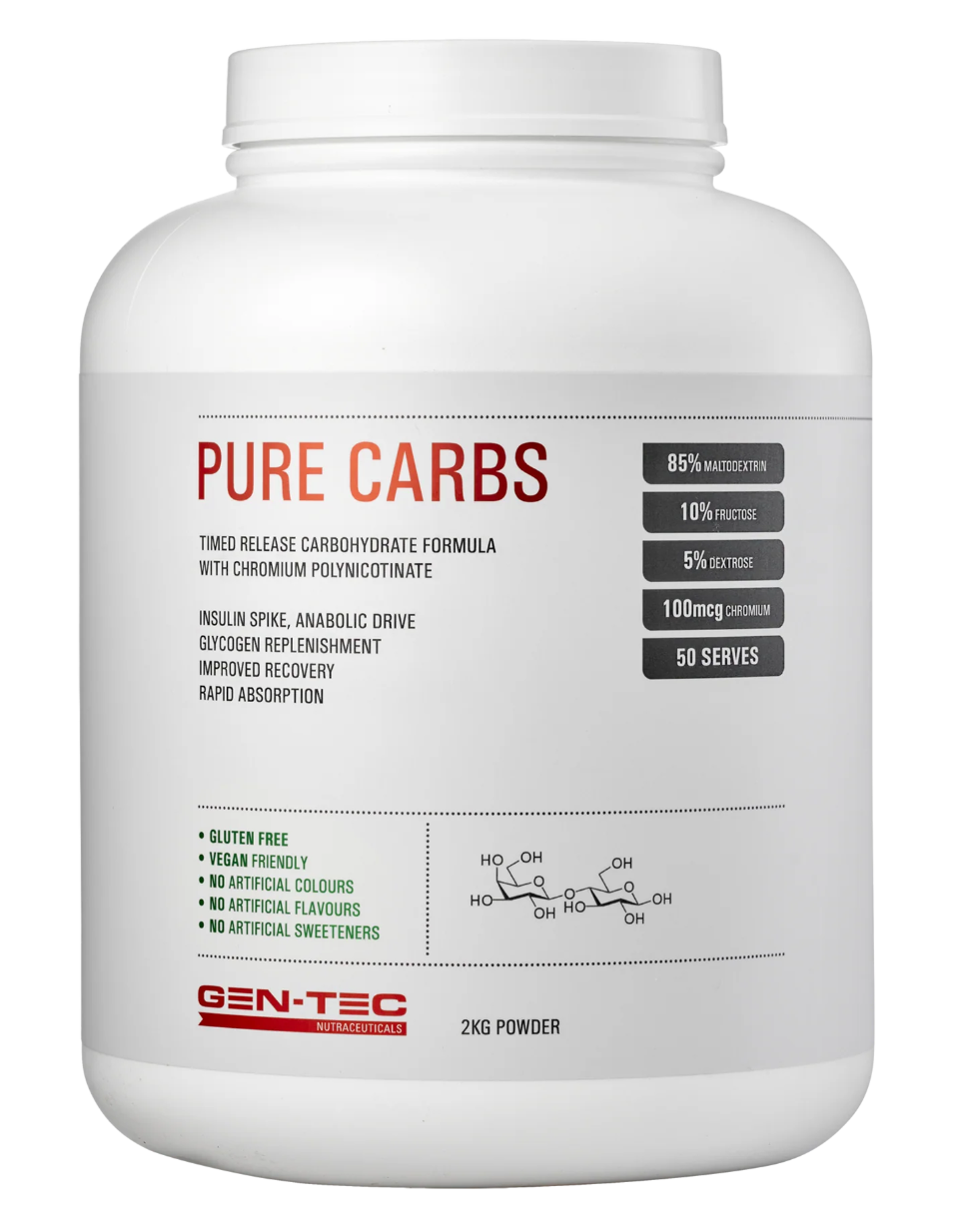 Gen-Tec Pure Carbs