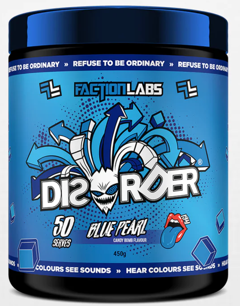 Faction Labs Disorder Pre Workout - SAVE $17 OFF RRP