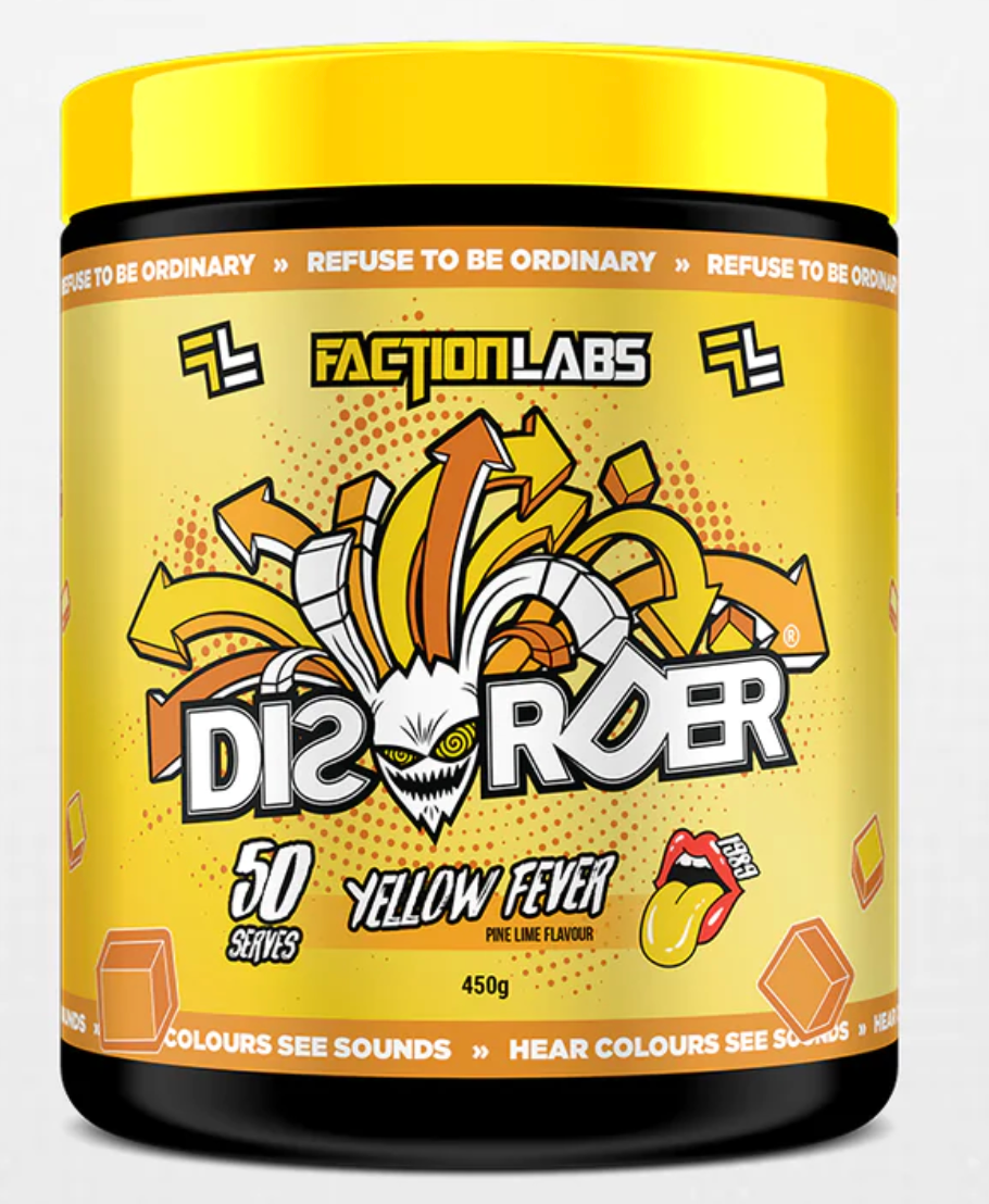 Faction Labs Disorder Pre Workout - SAVE $17 OFF RRP