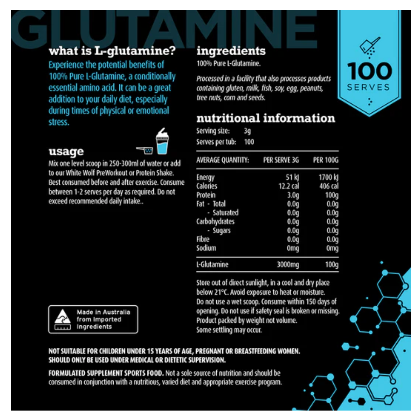 White Wolf Glutamine
