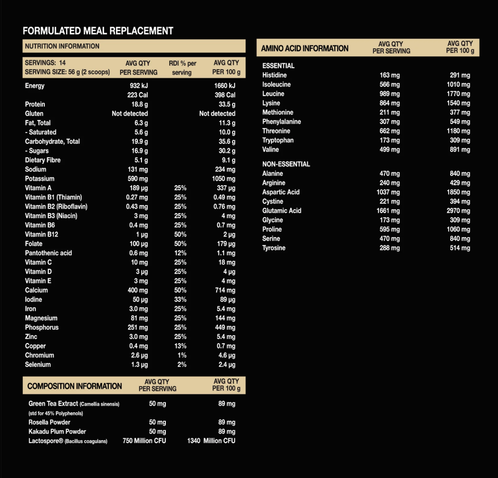 All 1 Protein Meal Replacement Shake