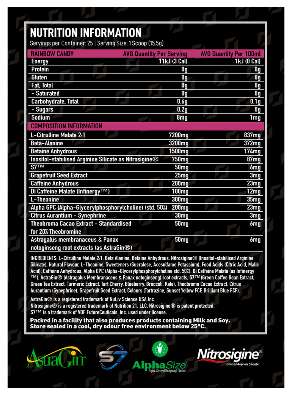 Onest Nutrition Hyperload