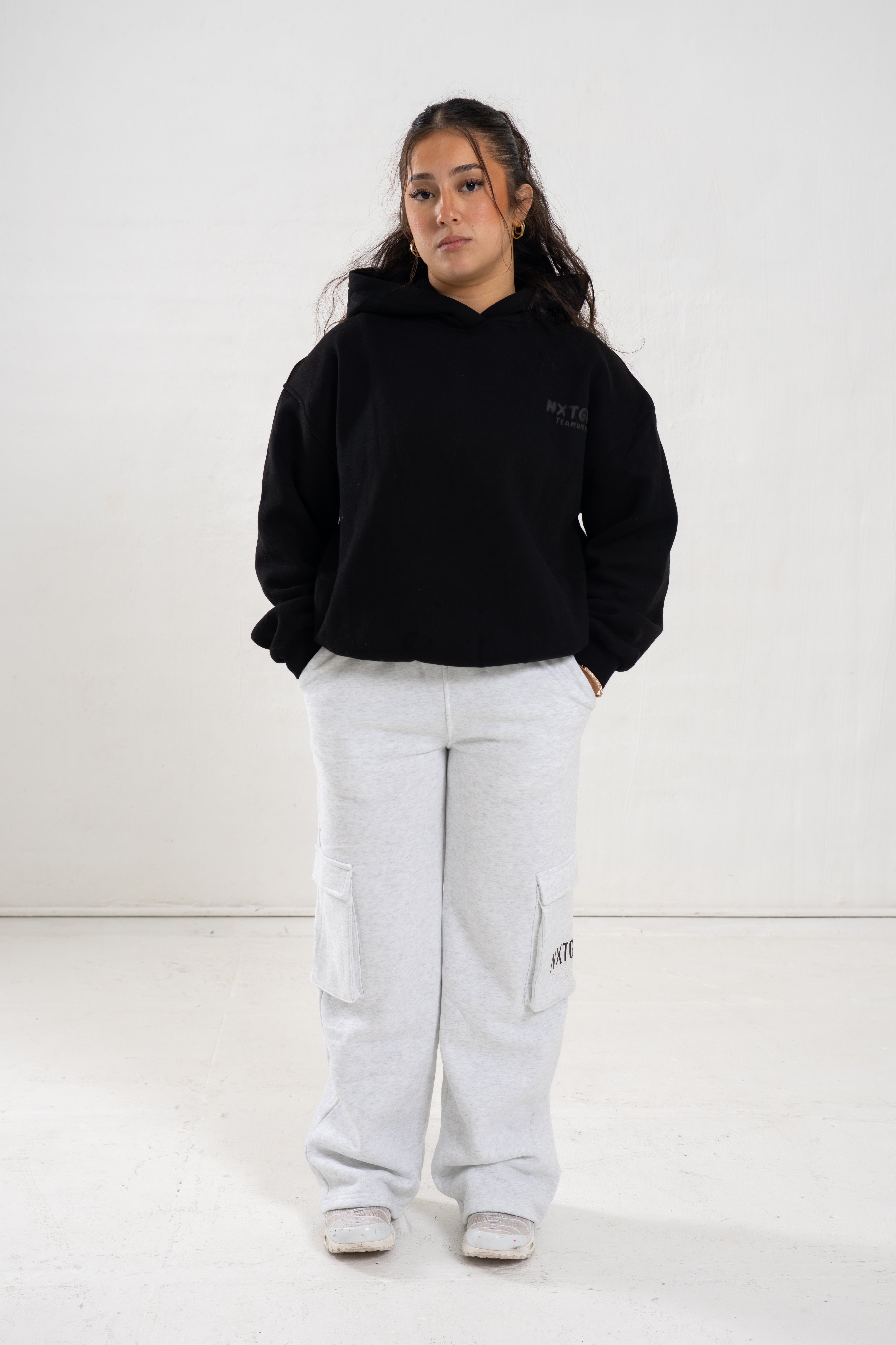 Womens Loose leg Cargo trackpant