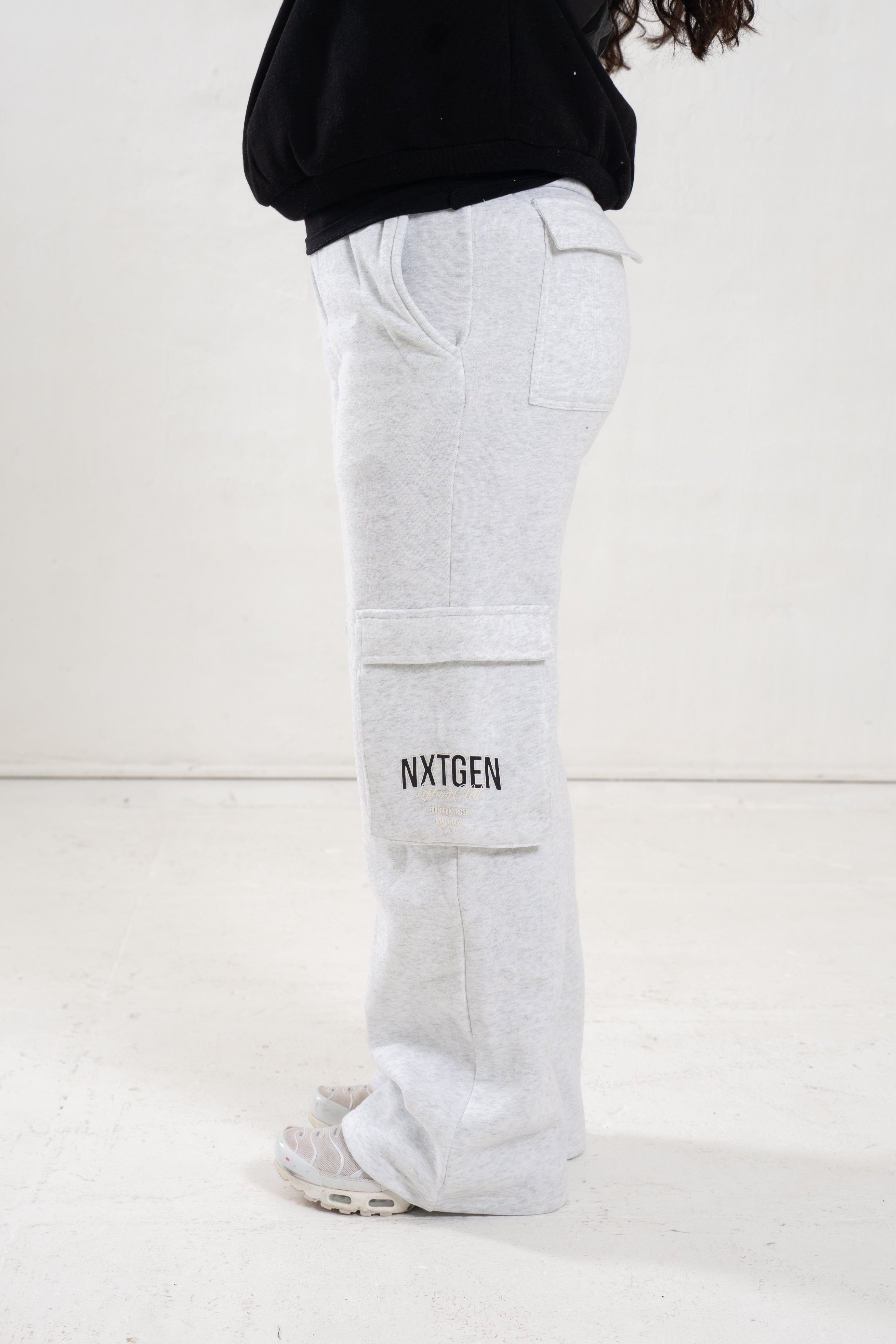 Womens Loose leg Cargo trackpant