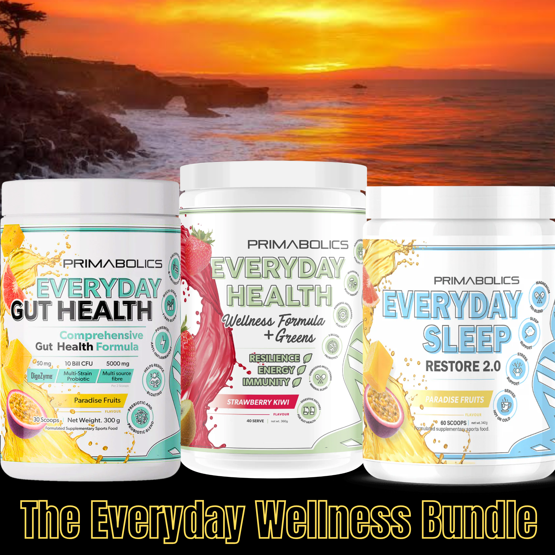 Primabolics Everyday Wellness Bundle (SAVE $20 OFF RRP)