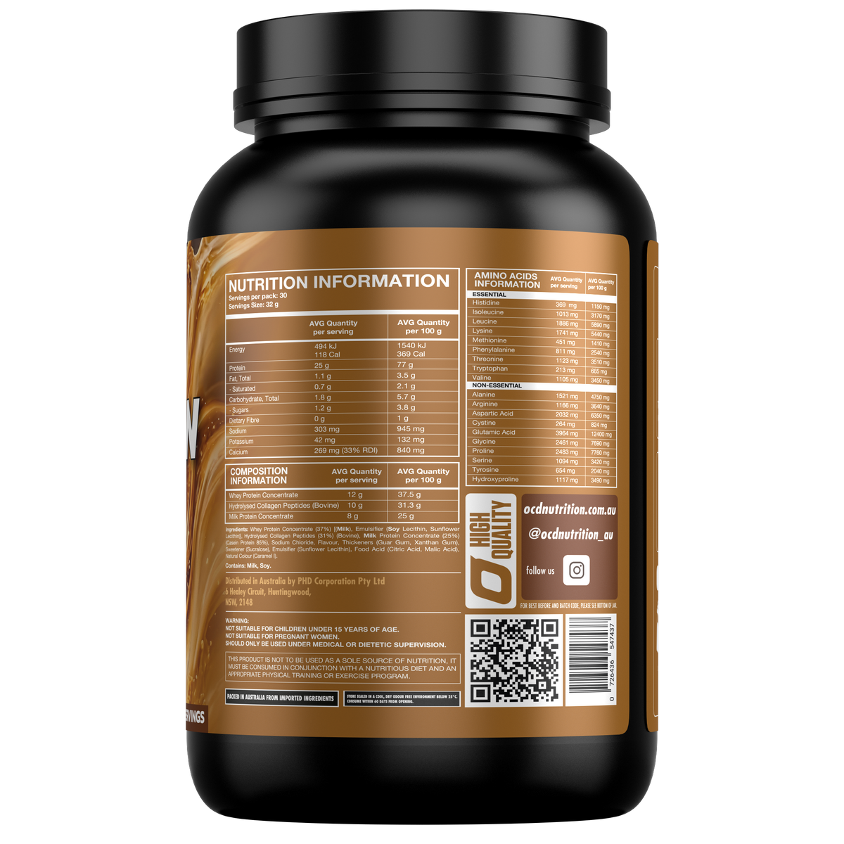 OCD Nutrition Real Protein