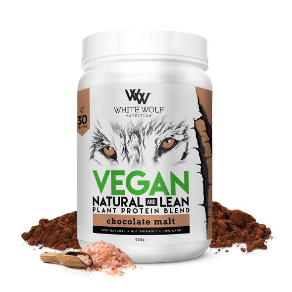 WHITE WOLF NATURAL + LEAN VEGAN PROTEIN BLEND