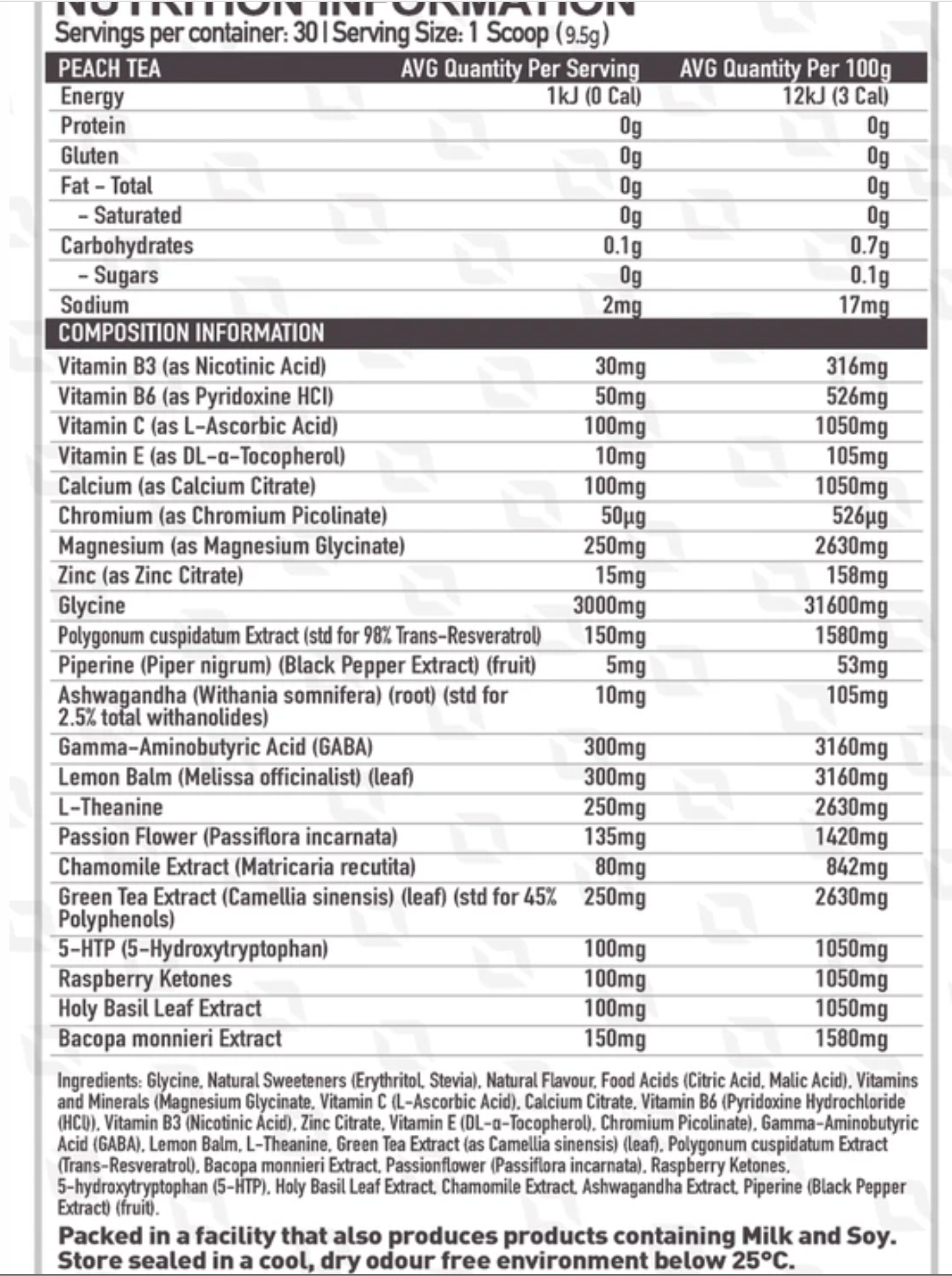 Onest Nutrition Thermosleep