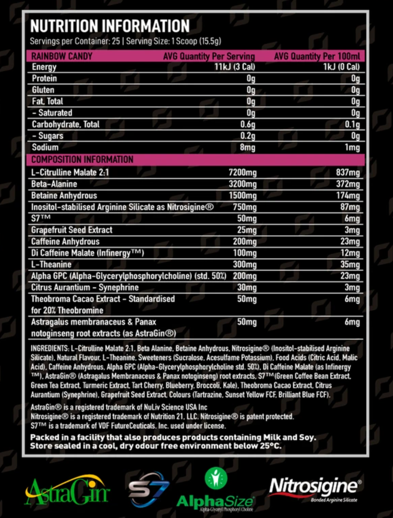 Onest Nutrition Hyperload