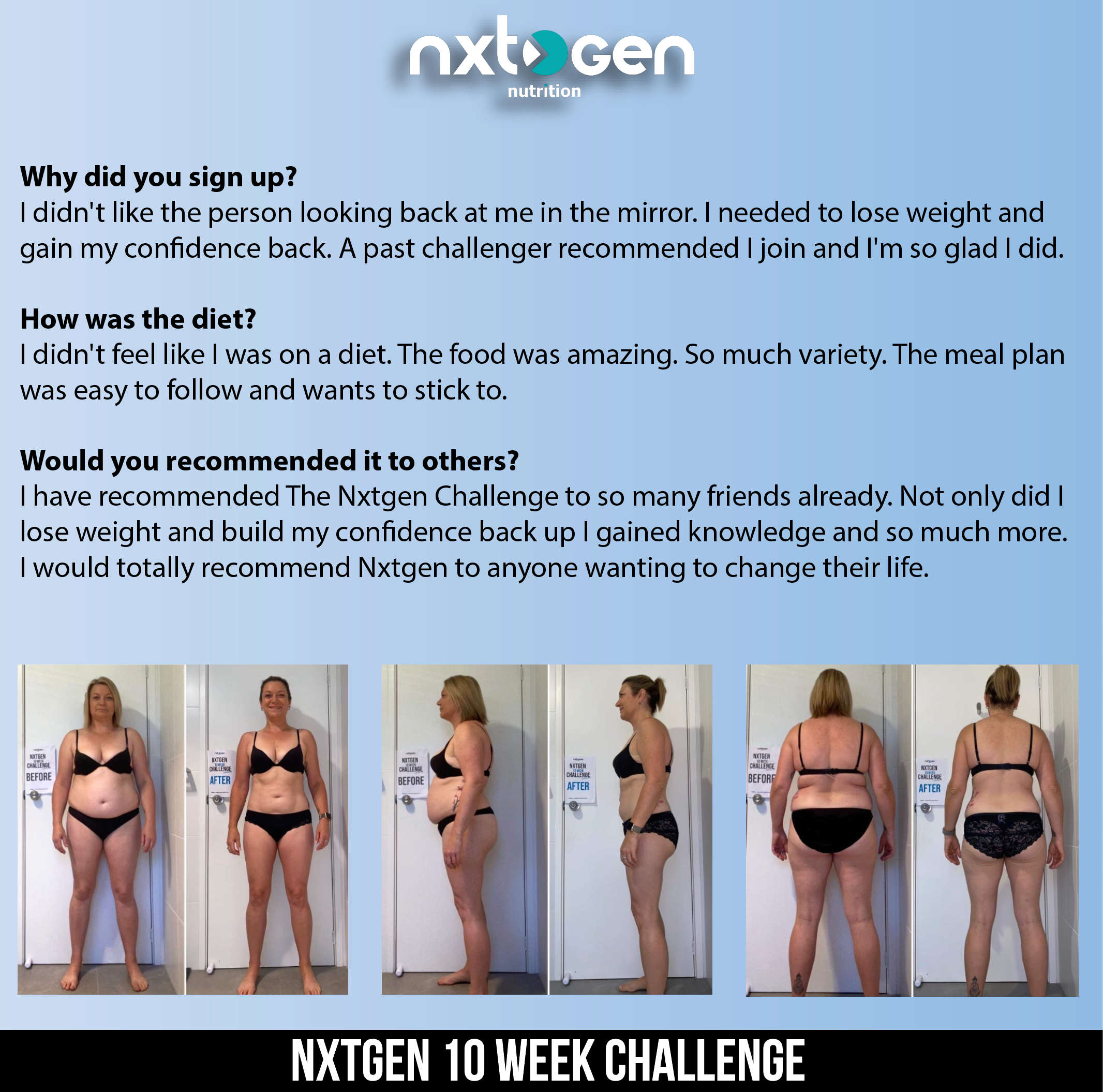 10 week challenge Summer 2025