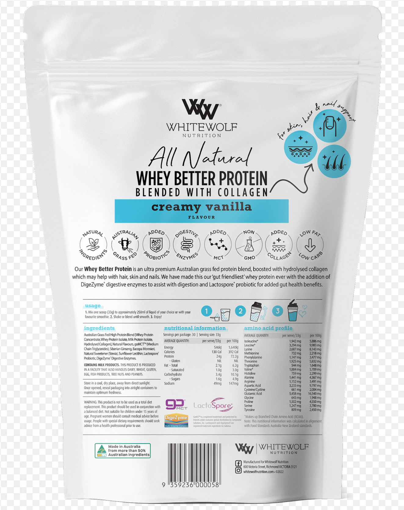 White Wolf Whey Better