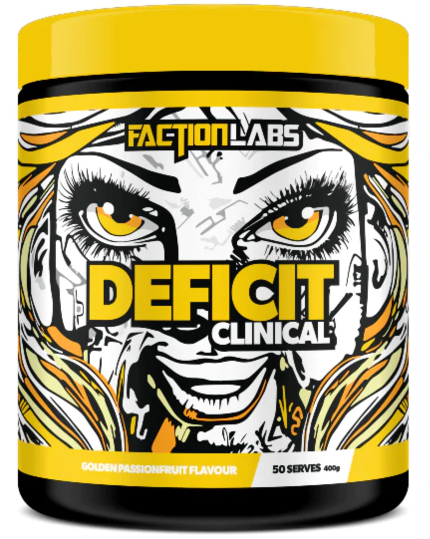 Faction Labs Deficit Clinical fat burner - Save $10 off RRP