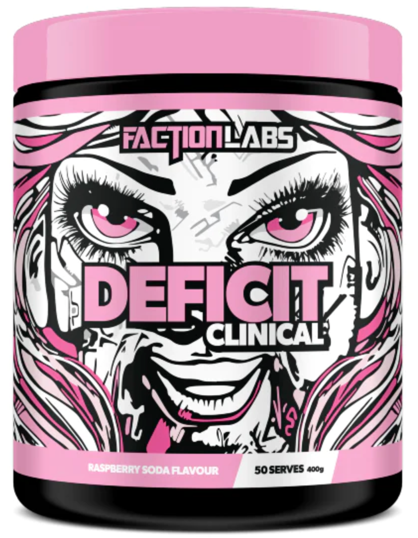 Faction Labs Deficit Clinical fat burner - Save $10 off RRP