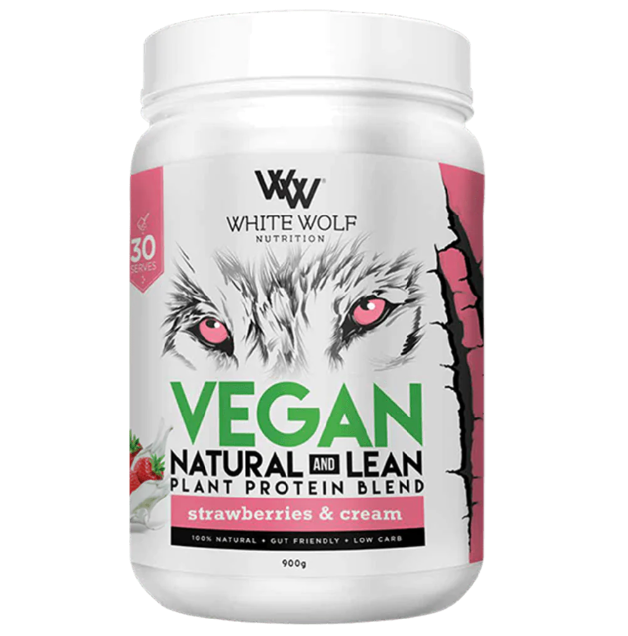 WHITE WOLF NATURAL + LEAN VEGAN PROTEIN BLEND