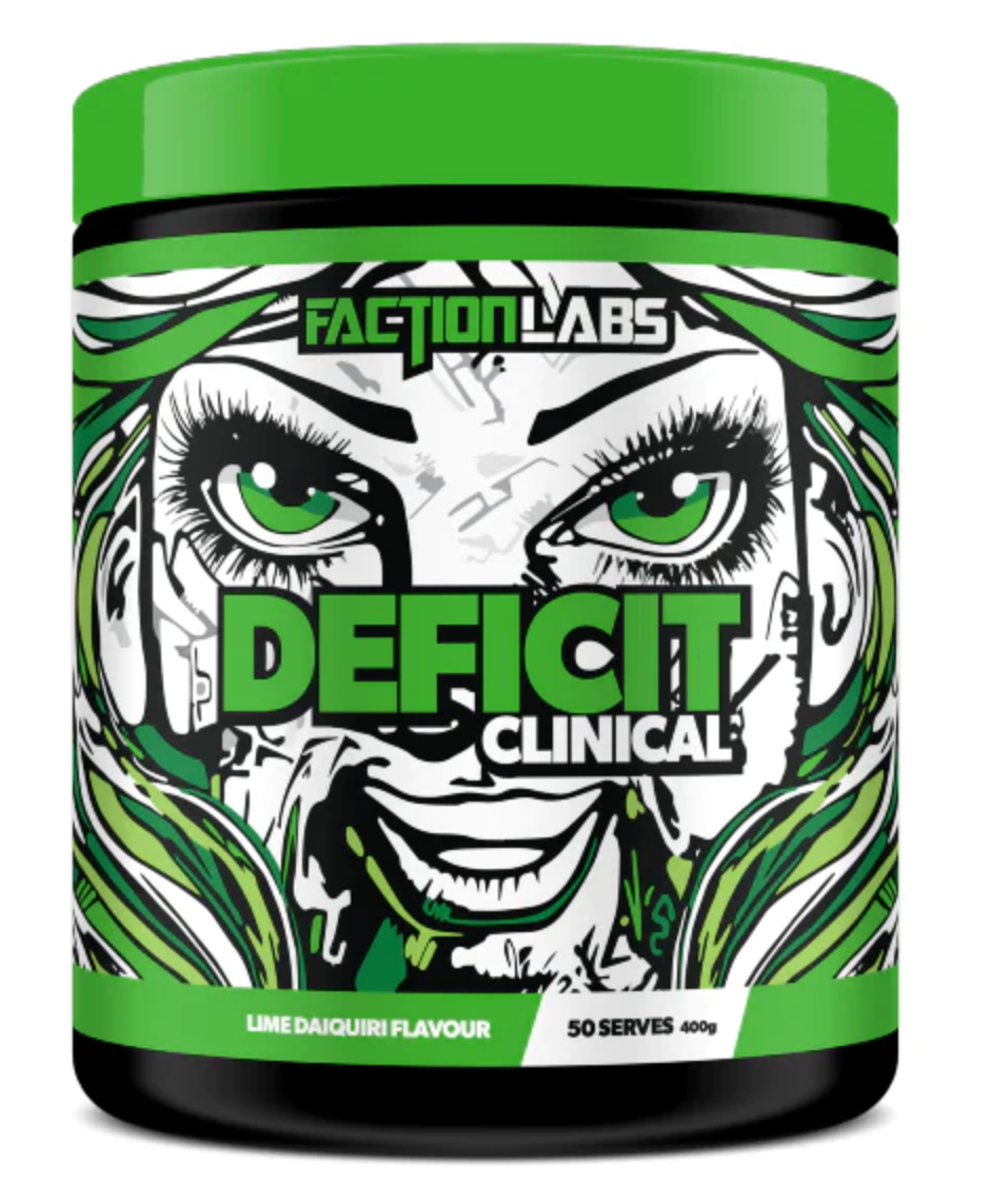 Faction Labs Deficit Clinical fat burner - Save $10 off RRP