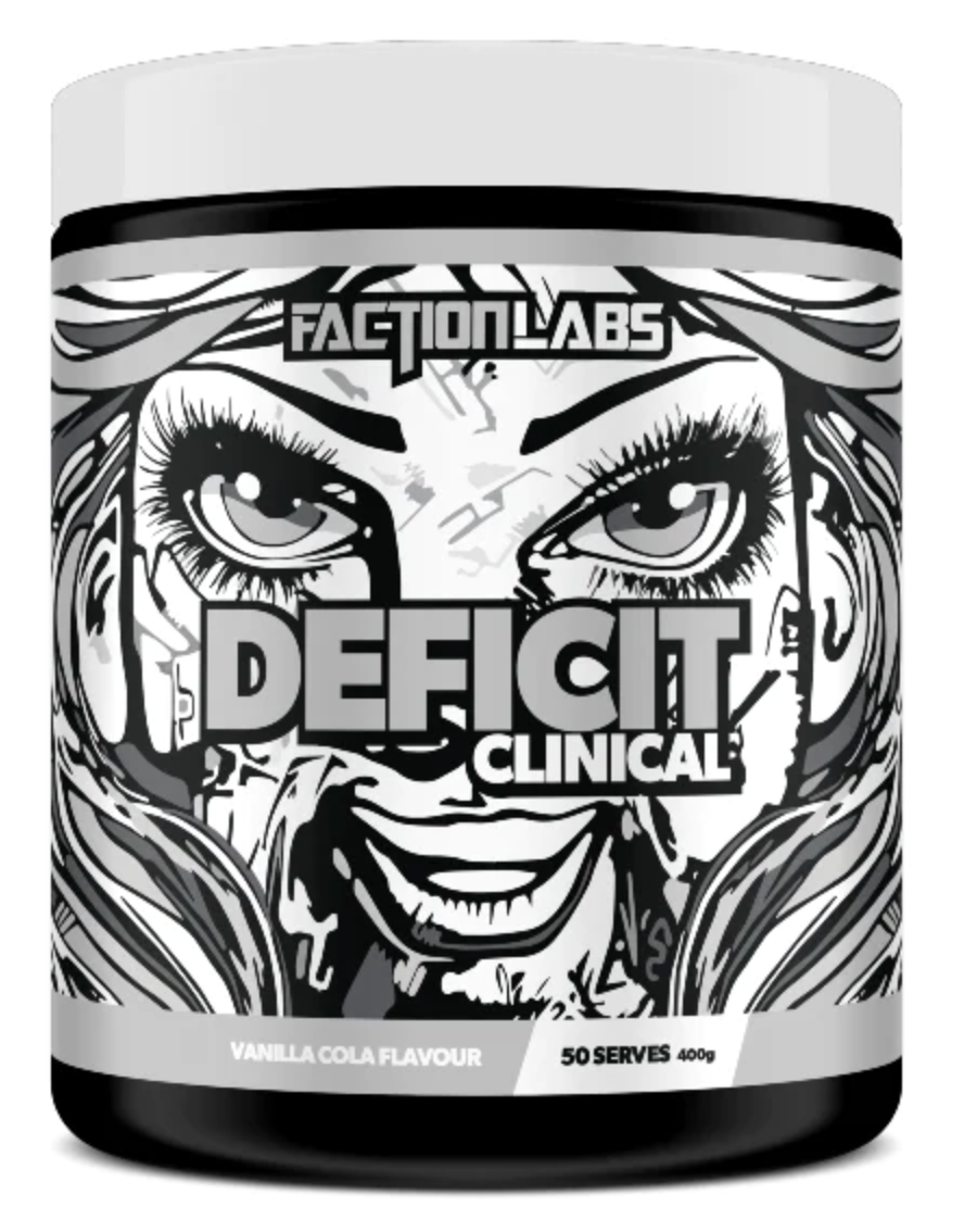 Faction Labs Deficit Clinical fat burner - Save $10 off RRP
