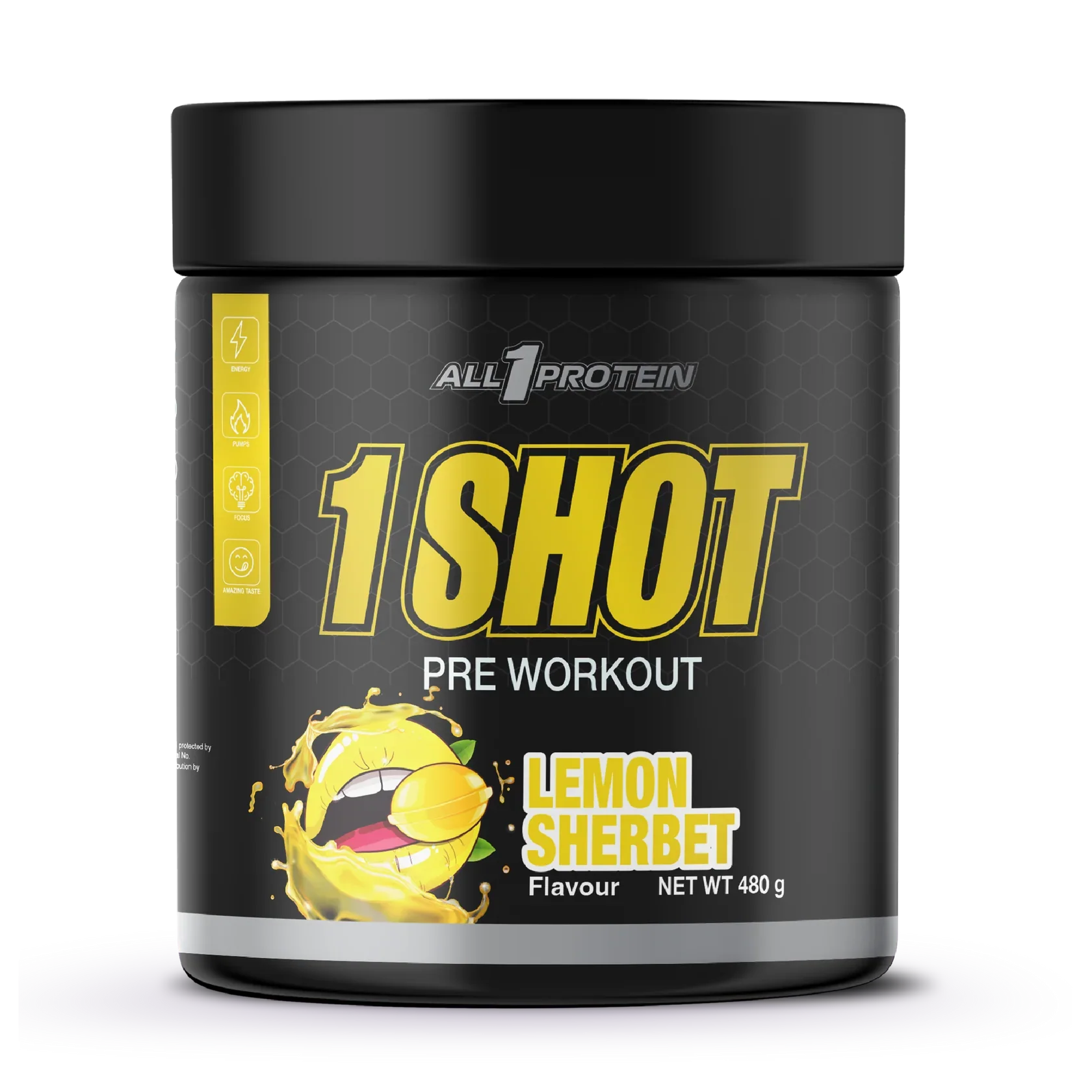 All 1 Protein 1 shot Pre workout