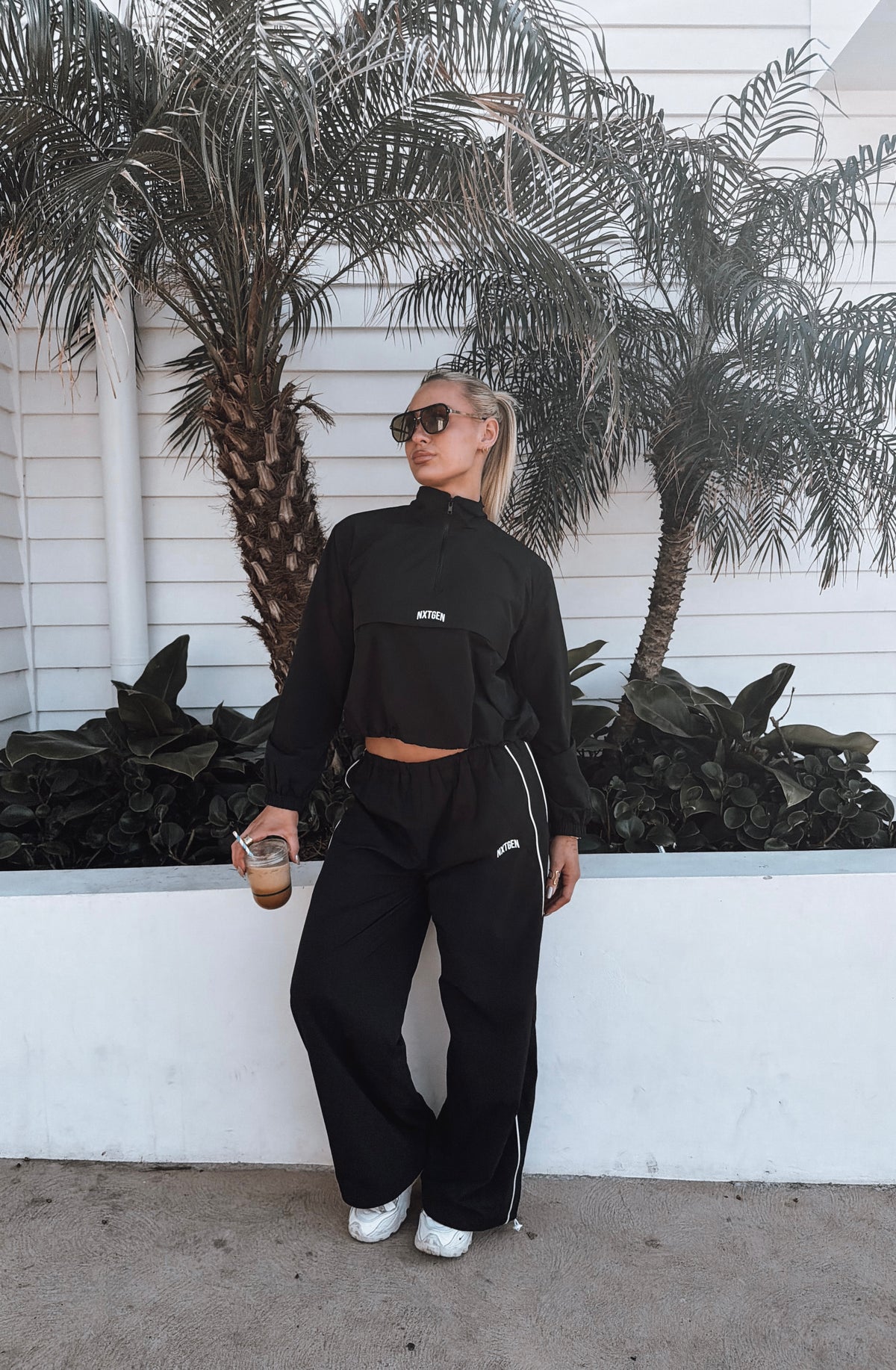 Womens Warm up Track Top