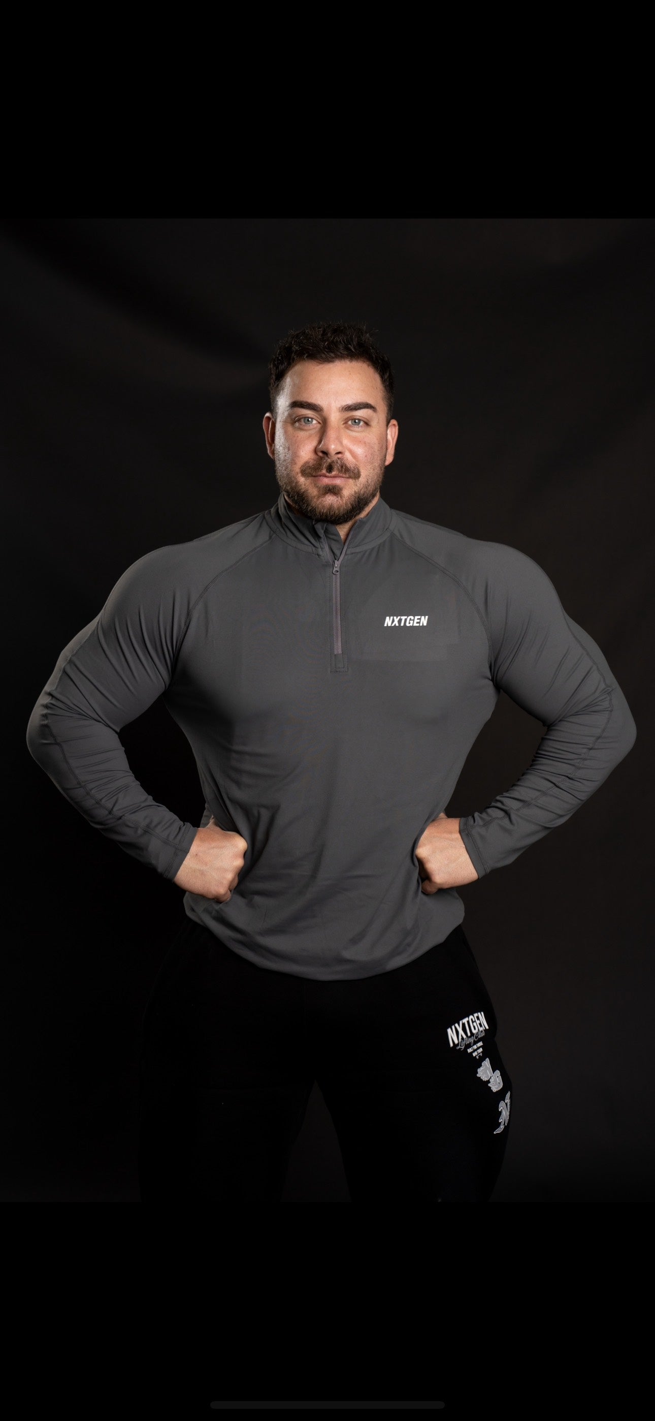 NXTGEN Functional Qtr Zip Long sleeve