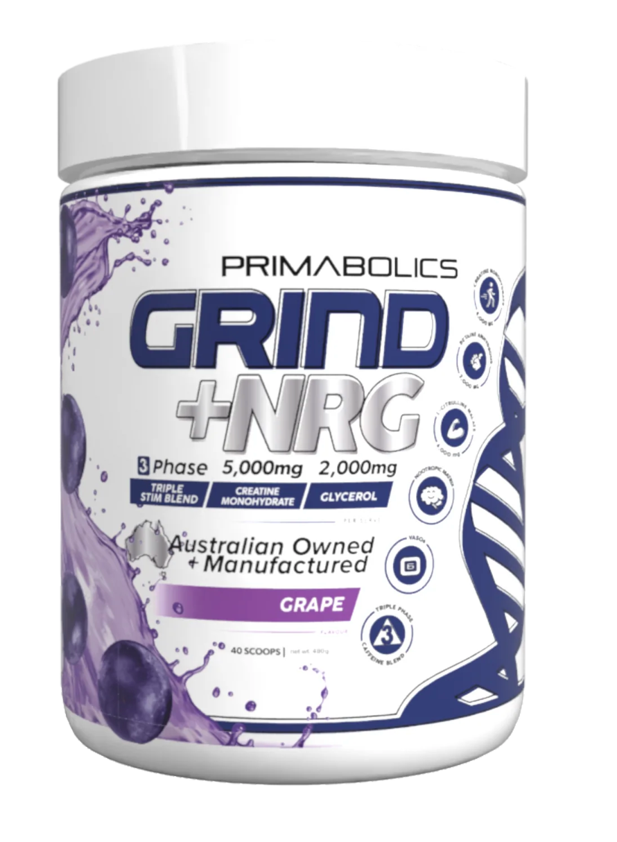 Primabolics Grind + NRG Pre Workout