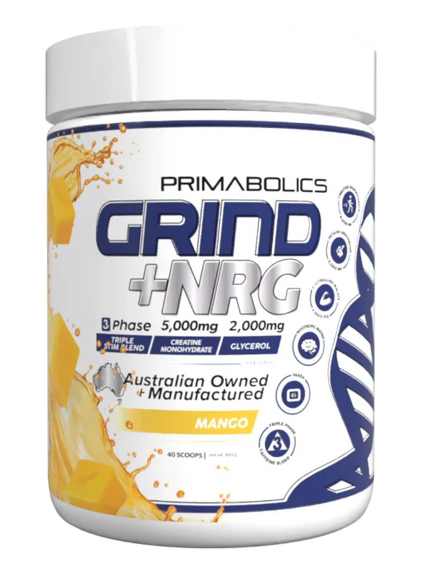 Primabolics Grind + NRG Pre Workout