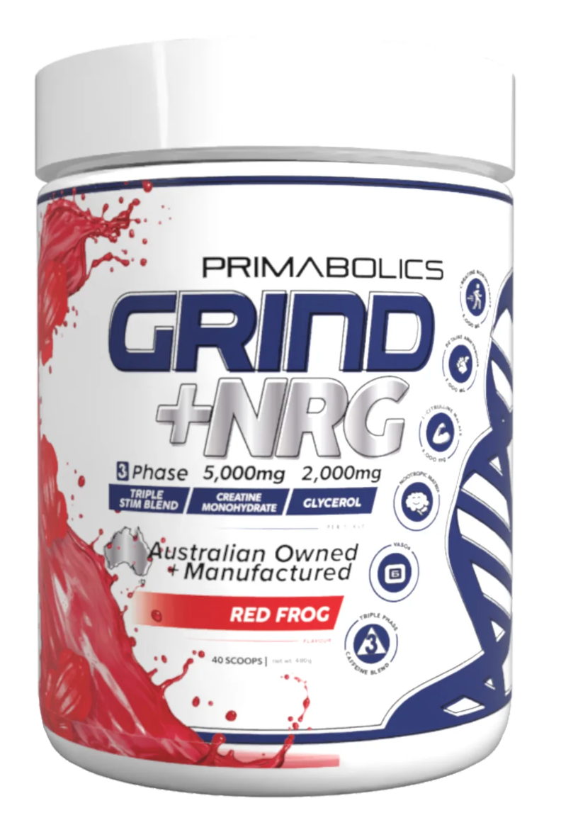 Primabolics Grind + NRG Pre Workout