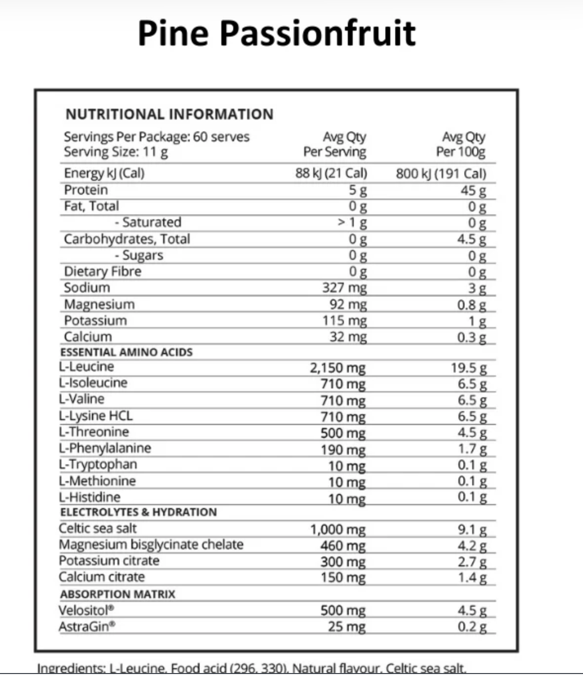 Evolve Damage Control + Electrolytes