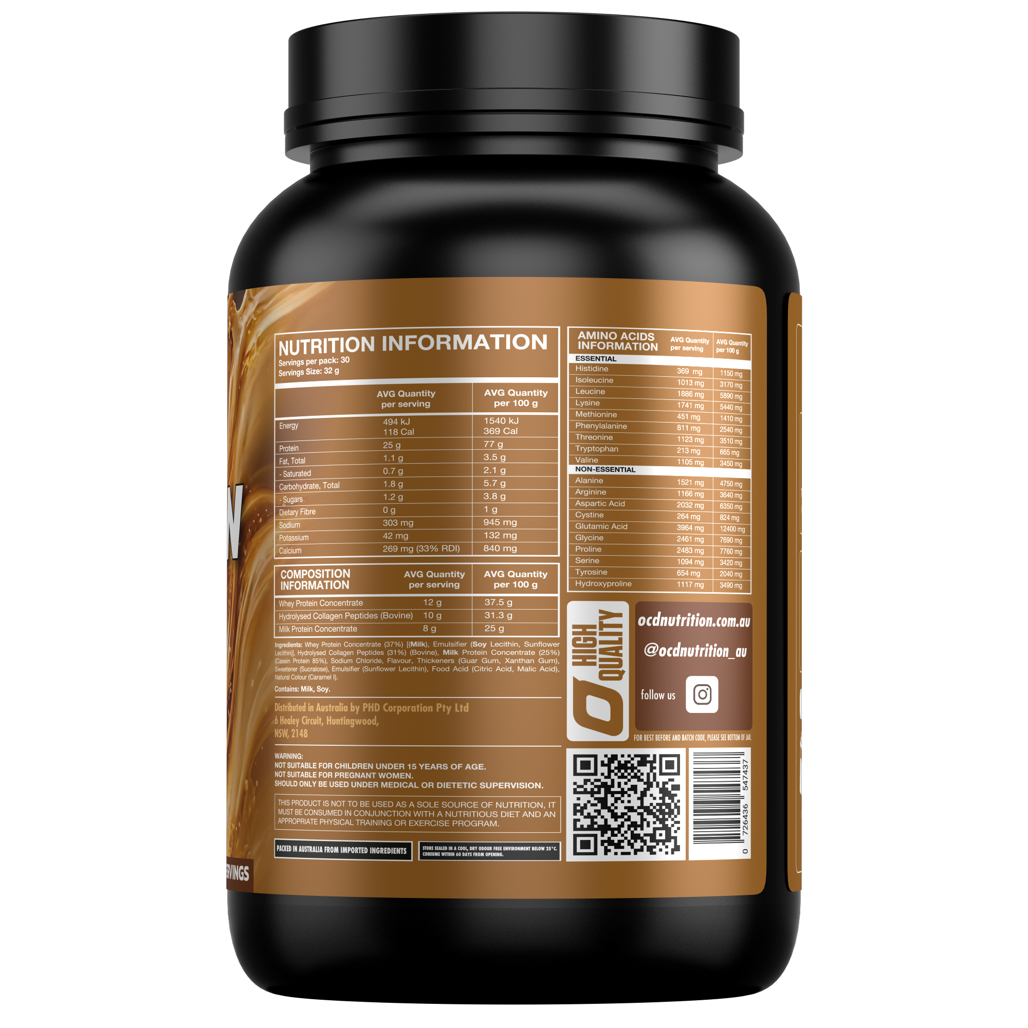 OCD Nutrition Real Protein