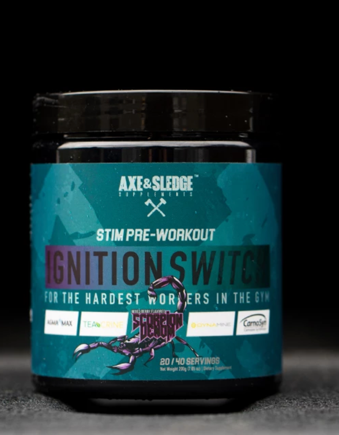 Axe & Sledge Ignition Switch Pre Workout