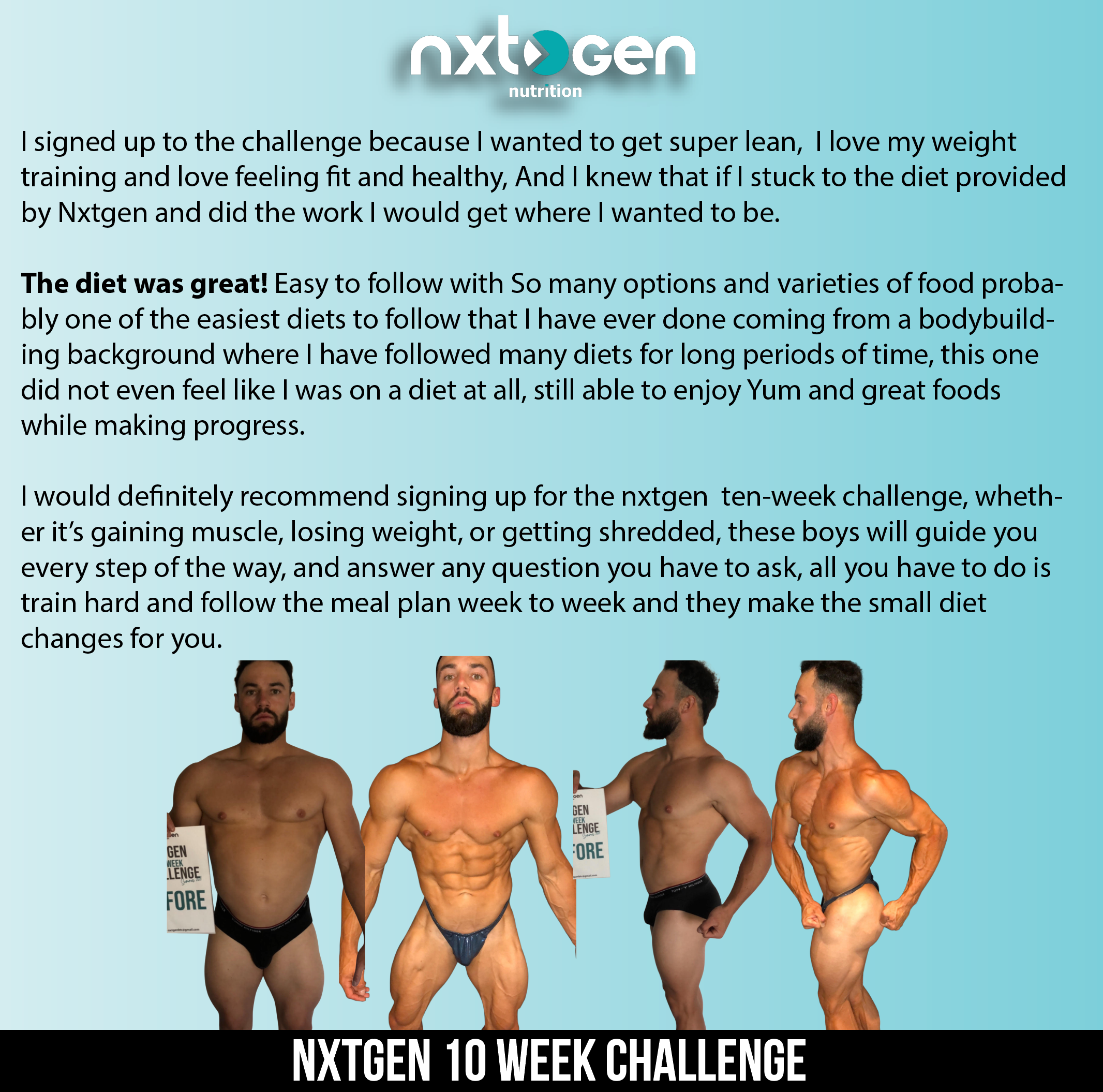 10 week challenge Summer 2023