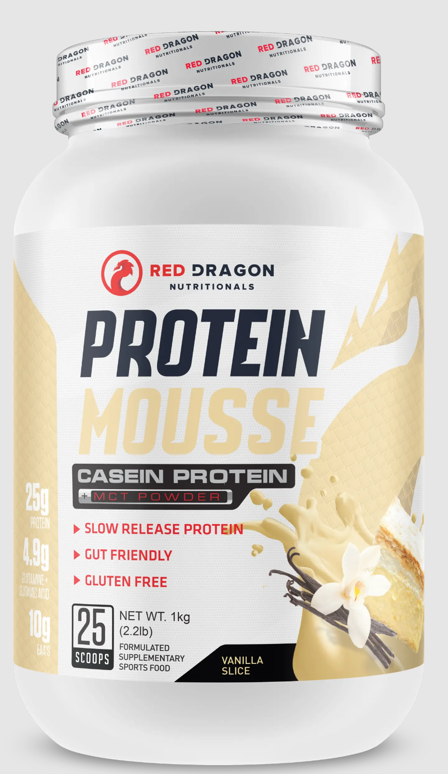 Red Dragon Protein Mousse